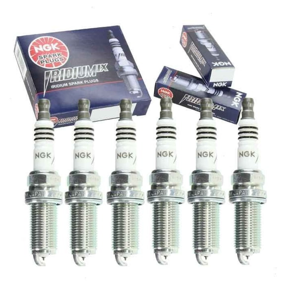 Pack of 6 NGK Iridium IX Spark Plug Replacement For Toyota Sequoia Land Cruiser Tundra Avalon Camry Highlander Sienna Venza Tacoma 2.7 4.0 4.6 5.7 3.5 2015 2016 2017 2018 2019 2020 2021 2022 2023