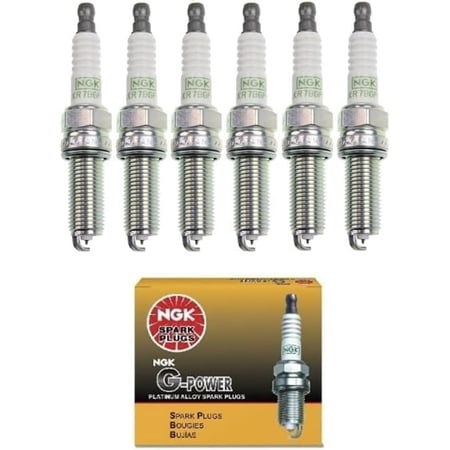 Pack of 6 NGK Platinum G-Power Spark Plug Replacement For Honda 2008 2009 2010 2011 2012 2013 2014 2015 2016 2017 2018 2019 08 09 10 11 12 13 14 15 16 17 18 19 Odyssey 3.5 3.5L V6