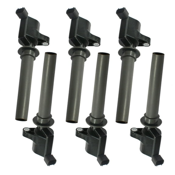 Pack of 6 New Ignition Coils Compatible With Escape Five Hundred Freestyle Taurus Tribute Mariner Montego Sable 3.0L V6 Replacement For DG486 DG500 DG513 FD495 Fits select: 2001-2008 FORD ESCAPE