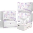 thumbnail image 1 of Pack of 6, Soft Small Facial Tissue, Toilet Paper, Disposable Napkin, Bag Cover NOT Box, White Facial Paper, Material Wood Pulp Fiber NOT COTTON, 4-Ply, 1 of 5