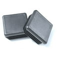 thumbnail image 1 of (Pack of 8) 1" Square Cap Plugs (10-14 Ga - for ID 0.72" - 0.84") | 1 x 1 Inch End Caps | Fencing Post Tube Slides | Furniture Chair/Leg Slide Inserts | Fitness Eqpt End Caps | by SBD, 1 of 4