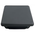 thumbnail image 1 of (Pack of 8) 3" Square Plastic Plugs |10 14 Ga - 3 x 3 Inch (for ID 2.74" TO 2.83") | Flexible Ridges n Side walls | Heavy Duty Impact Resistant Design LDPE Tubing Plugs | Fitness Equipment End Caps, 1 of 1