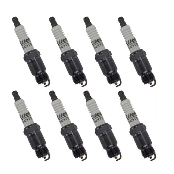 Pack of 8 ACDelco GM Spark Plug OEM Replacement For Cadillac Chevrolet Buick Pontiac Dodge Ford GMC Lincoln Mercury Jeep Chevy 5.7 5.0 4.3 3.7 4.1 3.8 6.6 4.2 4.4 7.4 5.8 3.3 7.5 L6 V6 V8 R45TS