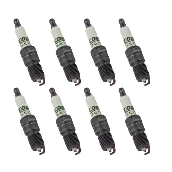 Pack of 8 ACDelco GM Spark Plug OEM Replacement For Chevrolet GMC Cadillac Ford Buick Chevy 4.3 4.6 3.9 4.2 3.8 2.4 5.7 5.0 3.0 2.5 3.5 7.4 3.4 4.0 2.3 4.9 3.3 4.5 4.1 L4 V6 V8 1984-2008