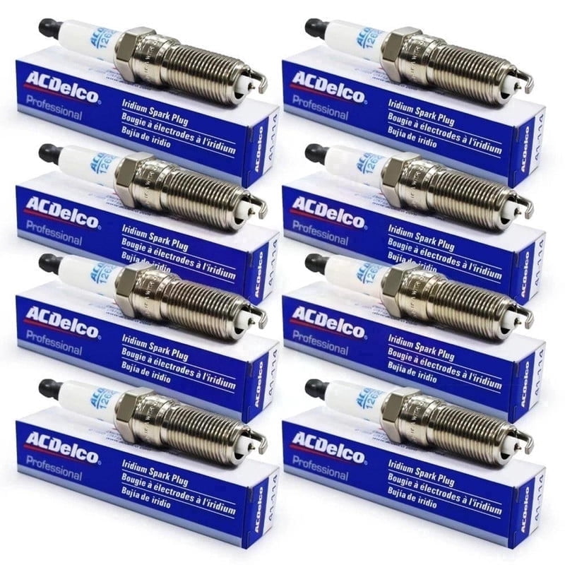 Pack of 8 ACDelco Iridium Spark Plug OEM Replacement For Chevy Cadillac Chevrolet GMC Escalade ESV Camaro Silverado Suburban Tahoe Sierra Yukon XL Savana 1500 2500 3500 5.3 6.2 6.6 V8 2014-2022
