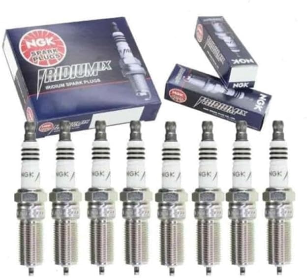 Pack of 8 NGK Iridium IX Spark Plug Replacement For Ford 97 98 99 00 01 02 03 04 05 06 07 08 09 10 11 12 13 14 15 16 17 18 19 F-150 F150 F 150 4.6 5.4 4.6L 5.4L V8 SP479 SP479X 3951