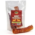 thumbnail image 1 of Pack Approved Beef Trachea - Dehydrated Beef Dog Treats Made in USA - Single Ingredient Treat w/ Chondroitin & Glucosamine - Dog Joint Health for Small to Medium Breeds - 5-6" (4ct), 1 of 10