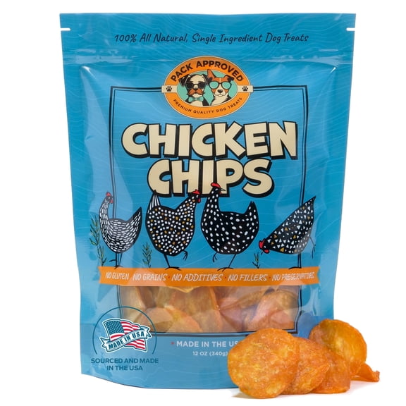Pack Approved Chicken Training Treats for Dogs, 12 oz Bag