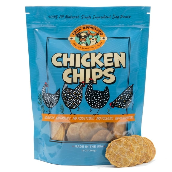 Pack Approved Chicken Training Treats for Dogs, 12 oz Bag