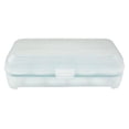 thumbnail image 1 of Pack Covered Holders For Refrigerator,Clear Deviled Tray Storage Box Dispenser Stackable Plastic Containers(15 Eggs)., 1 of 3