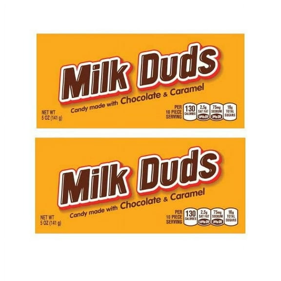 Unbranded Duds Chocolate & Caramel Candy Pieces, 1 Box, 5 oz