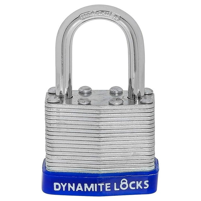 Pack, Dynamite 40mm, 1.5 inches Body Width Heavy Duty Laminated Padlock