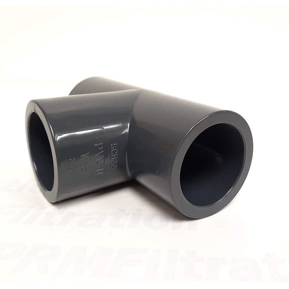 Pack) ERA Sch 80 PVC 3/4 Inch Straight Tee, Socket