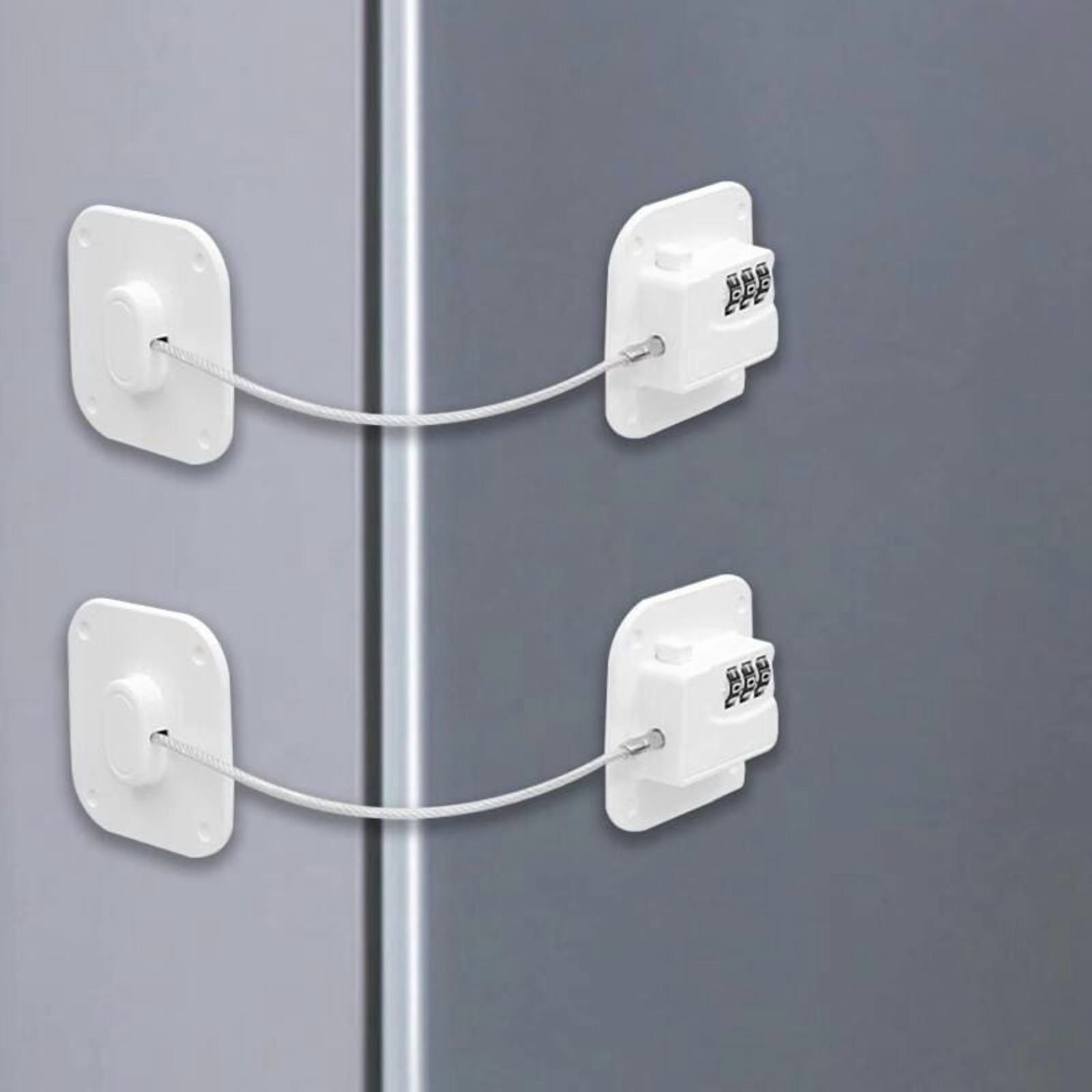 Pack Fridge Lock with Code, Fridge Lock for Children, Adhesive ...