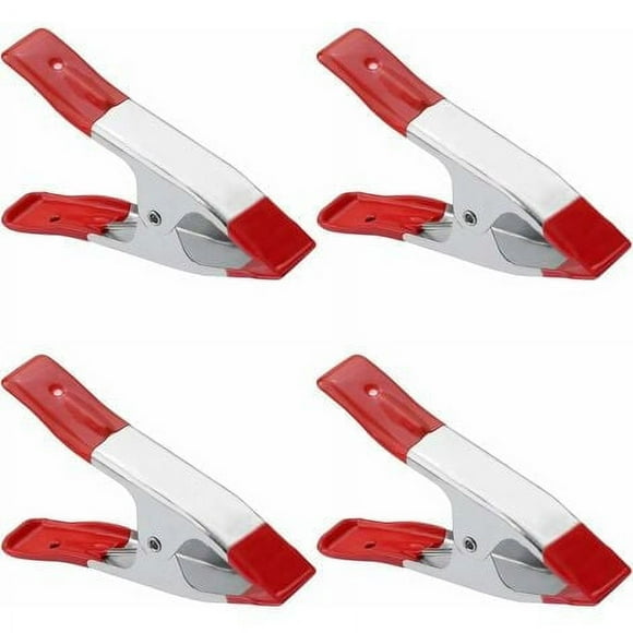 Heavy Duty Metal Spring Clips Large Market Stall Clamps with Rubber Coated Tips
