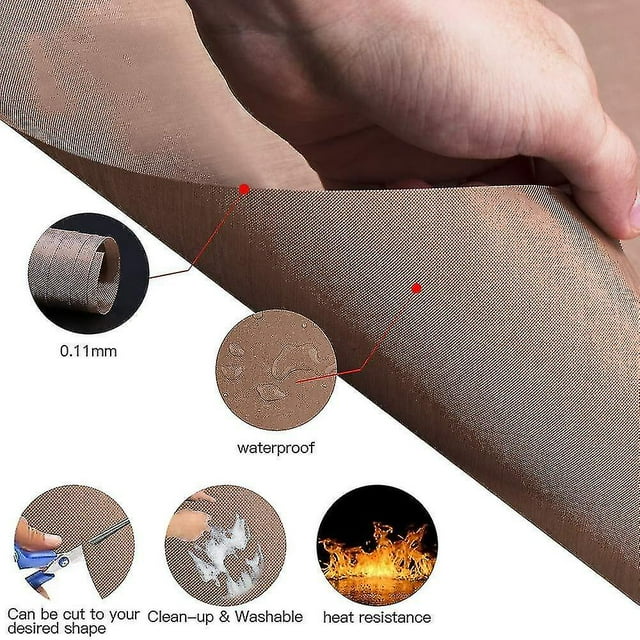 Pack Ironon Sheets, Nonstick, 16" X 20", Reusable Thermal Transfer