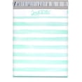thumbnail image 1 of Pack It Chic - 10X13 (100 Pack) Teal Watercolor Stripes Poly Mailer Envelope Plastic Custom Mailing & Shipping Bags - Self Seal, 1 of 6