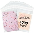 thumbnail image 1 of Pack It Chic - 4” X 6” (1000 Pack) Crystal Clear Resealable Cello Plastic Bags - Self Seal, 1 of 7