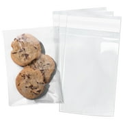 Pack It Chic - 5” X 7” (200 Pack) Crystal Clear Resealable Cello Plastic Bags - Self Seal