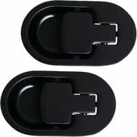 Pack Metal Recliner Replacement Parts Durable Metal Handle Recliner Chair Sofa Couch Release Lever Replacement Pull Handle Black Suite Recliner