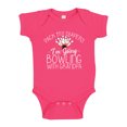 thumbnail image 1 of Pack My Diapers I'm Going Bowling With Grandpa Baby Bodysuit One Piece 6 mo Cyber Pink, 1 of 3