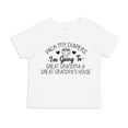 thumbnail image 1 of Pack My Diapers I'm Going to Great Grandma and Great Grandpa's House Toddler T-Shirt 2T White, 1 of 3