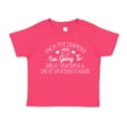 thumbnail image 1 of Pack My Diapers I'm Going to Great Grandma and Great Grandpa's House Toddler T-Shirt 5/6T Cyber Pink, 1 of 3