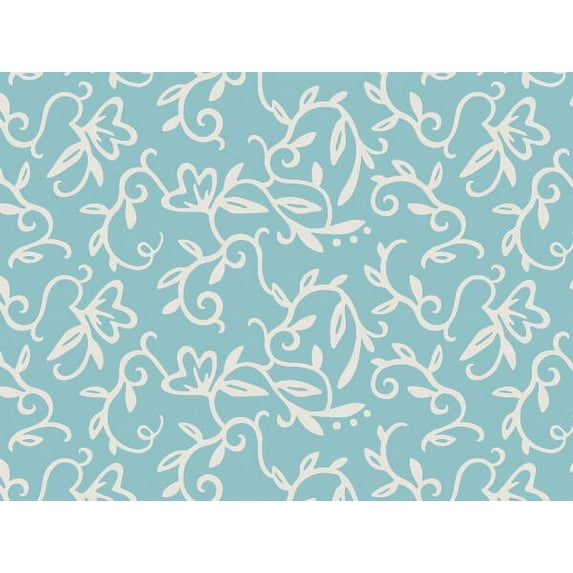 Pack Of 1, 24" x 85' Melody Scroll Wedding Gift Wrap Paper Roll For 40-50 Gifts Made in USA