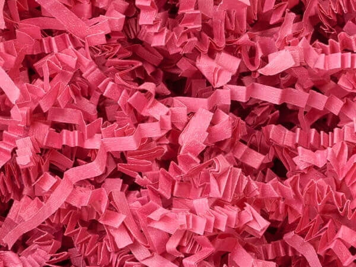 Crinkle Cut Paper Shred Filler Red Tissue Paper 8 Oz