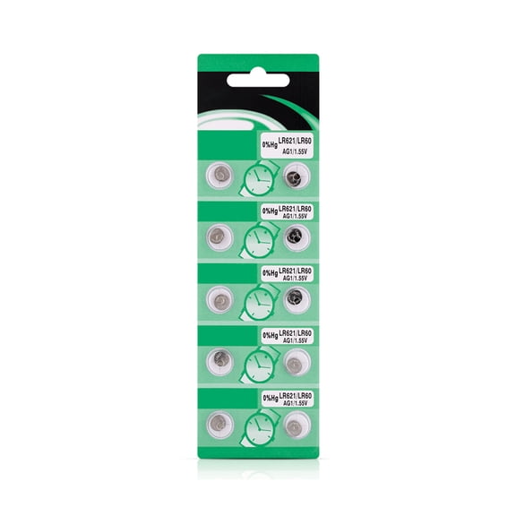 Pack Of 10/20 AG1 LR621 Batteries Long Lasting AG1 Alkaline Button Cell For Low Power Devices Like Toy And Remotes