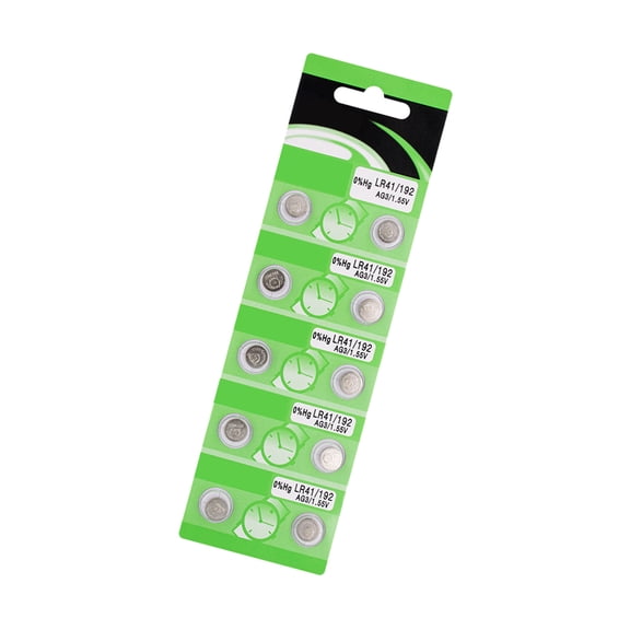 10/20Pieces AG3 LR41 Batteries AG3 LR41 Alkaline Button Cell For Watches Calculators And Emergencies Lights