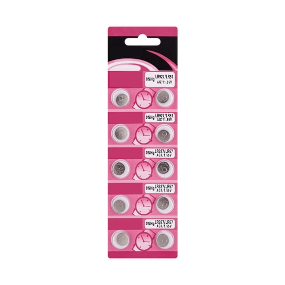 Pack Of 10/20 AG7 LR927 Alkaline Button Cell Batteries AG7 Batteries LR927 Batteries For Small Electronics and Toy