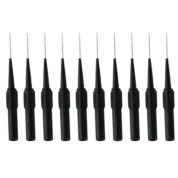 Pack Of 10 Automotive Repair Test Probes Precise 0.7mm/1mm Diameter For Accurate Electrical Testing And Troubleshooting