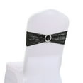 thumbnail image 1 of Pack Of 10 Chair Sashes Sequin Decorative Sequins Decor For Romantic Wedding Party Home Chair Cover Decorations -Style 4, 1 of 5