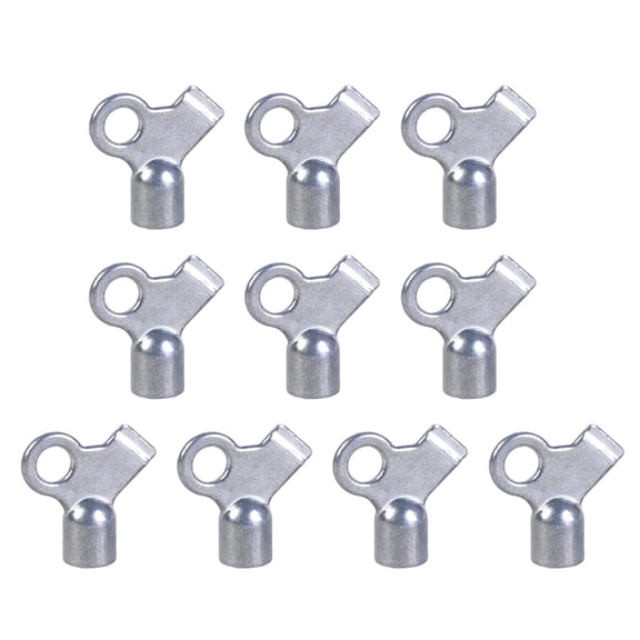 Pack Of 10 General Radiator Bleed Keys Radiator Bleeding Keys for Efficient Heating Valves Adjustment & Maintenance