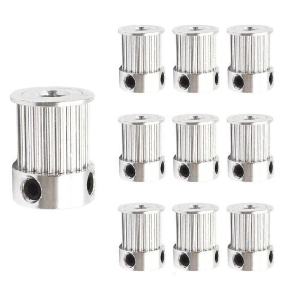 Pack Of 10 High Precise Motor Drives Gears Suitable For Small Machinery With 16 Teeth/20 Teeth Durability Aluminum Alloy