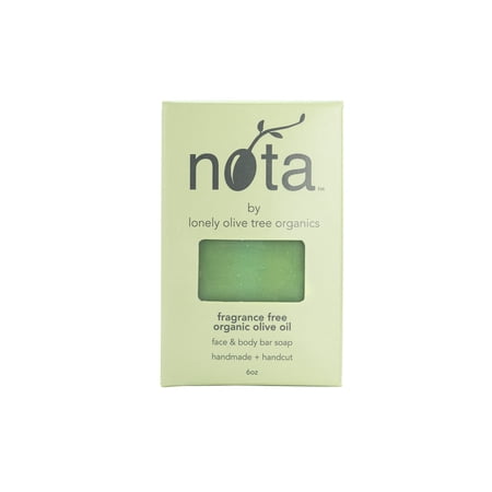 (Pack Of 10) Nota Olive Oil Skincare Soap Bar Fragrance Free OLI 6 Oz