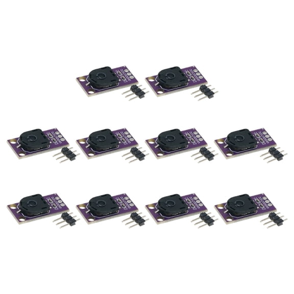 Pack Of 10 Rotary Angle Sensor Module 10K Potentiometer for Precision Control and Measurement