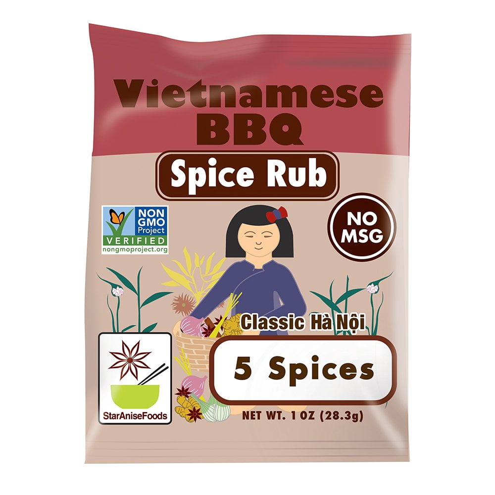(Pack Of 10) Star Anise Spice 5 Spice Bbq Vietnamese 1 Oz