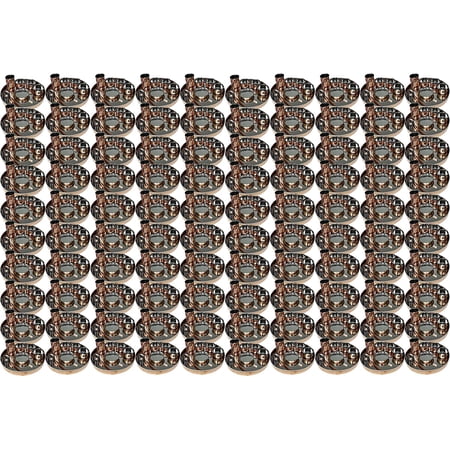 Pack Of 100 Set Stainless Steel Copper Traditional Dinnerware Set Of Thali Plate, Bowls, Glass And Spoon, Diameter 13-Inch