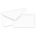 thumbnail image 1 of Pack Of 100, Solid White Enclosure Cards & Envelopes Combo Pack Card 3.5" X 2-1/4" - Envelope 4-1/4" X 2.5" Made In USA, 1 of 1
