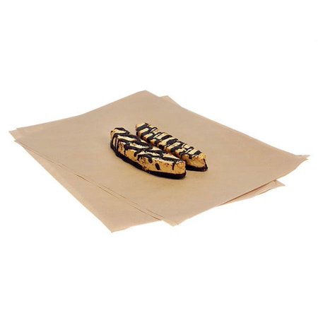 Pack Of 1000, 9 X 12" Solid Natural Food Grade 20# Grease Resistant Kraft Tissue Sheet Made In USA