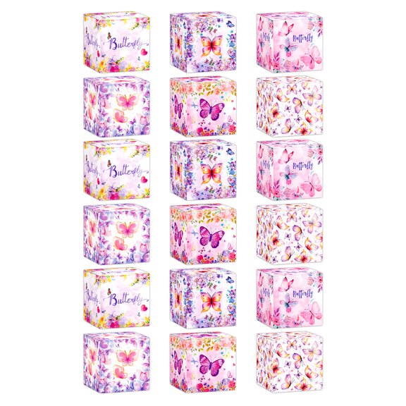 Pack Of 12/18 User Friendly Paper Butterfly Gift Boxes Butterfly Gift Boxes Suitable For Handmade Craft Enthusiasts