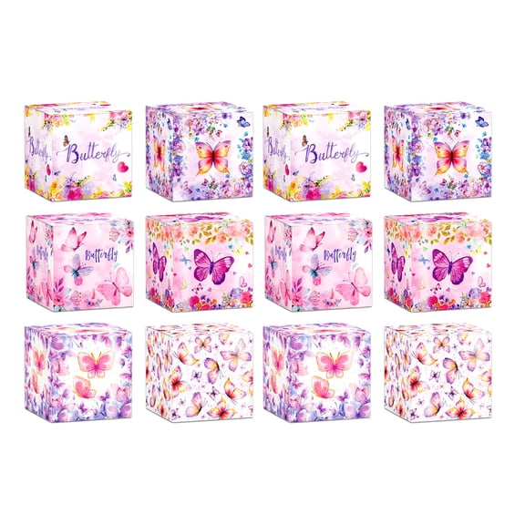 Pack Of 12/18 User Friendly Paper Butterfly Gift Boxes Butterfly Gift Boxes Suitable For Handmade Craft Enthusiasts