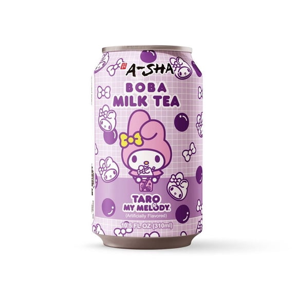 (Pack Of 12) A-Sha Boba Tea H Kitty Taro 10.5 Fo