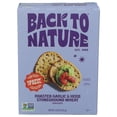 thumbnail image 1 of (Pack Of 12) Back To Nature Crackers Roasted Garlic & Herb Stoneground Wheat 5 Oz, 1 of 4