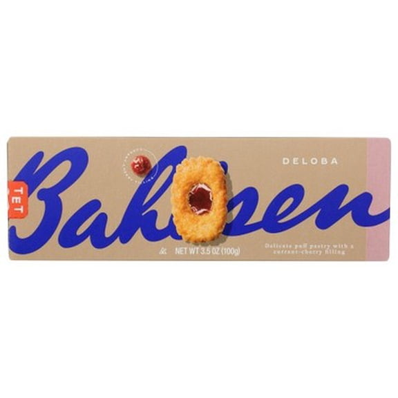(Pack Of 12) Bahlsen Cookie Deloba With Fruit Filling 3.5 Oz