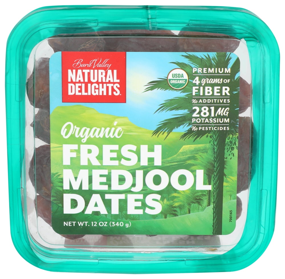 (Pack Of 12) Bard Valley Date Medjool Whole 12 Oz