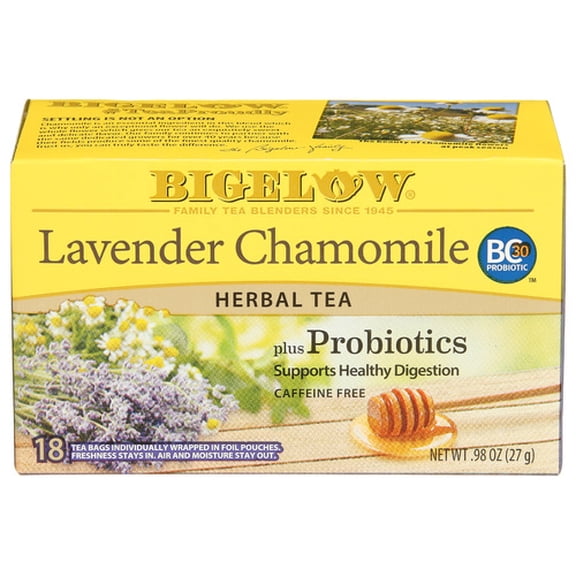 (Pack Of 12) Bigelow Tea Lavender Chamomile Probiotic 0.98 Oz