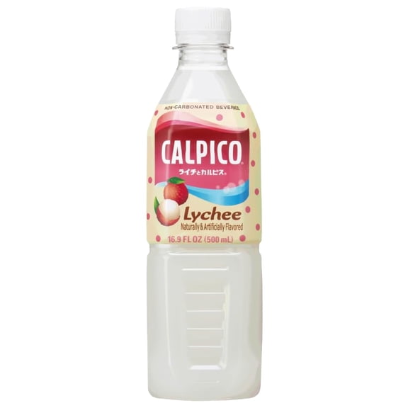 (Pack Of 12) Calpico Water Lychee 16.9 Fo